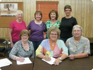 Top-Row L-R: Sherry Shaw, Jenny Harrison, Mary Lively, Jan Leonhard Bottom Row L-R: Ruby Schuman, Jan Davis, Penny Priddy Not Pictured: Lana Schwartz Top-Row L-R: Sherry Shaw, Jenny Harrison, Mary Lively, Jan Leonhard Bottom Row L-R: Ruby Schuman, Jan Davis, Penny Priddy Not Pictured: Lana Schwartz